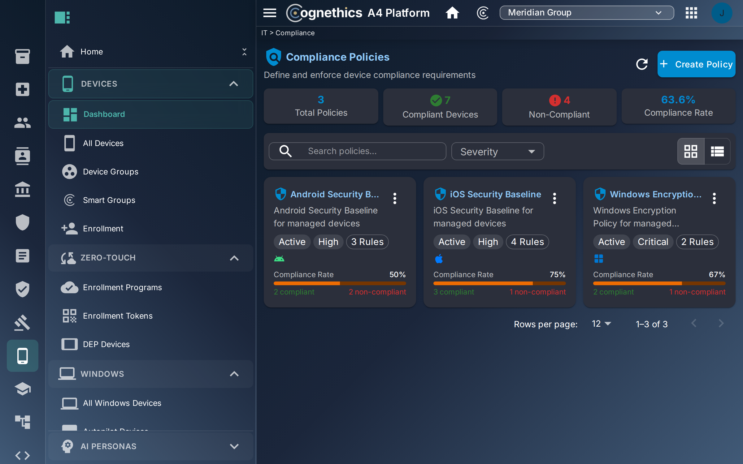 Hold every device to your security baseline — Cognethics