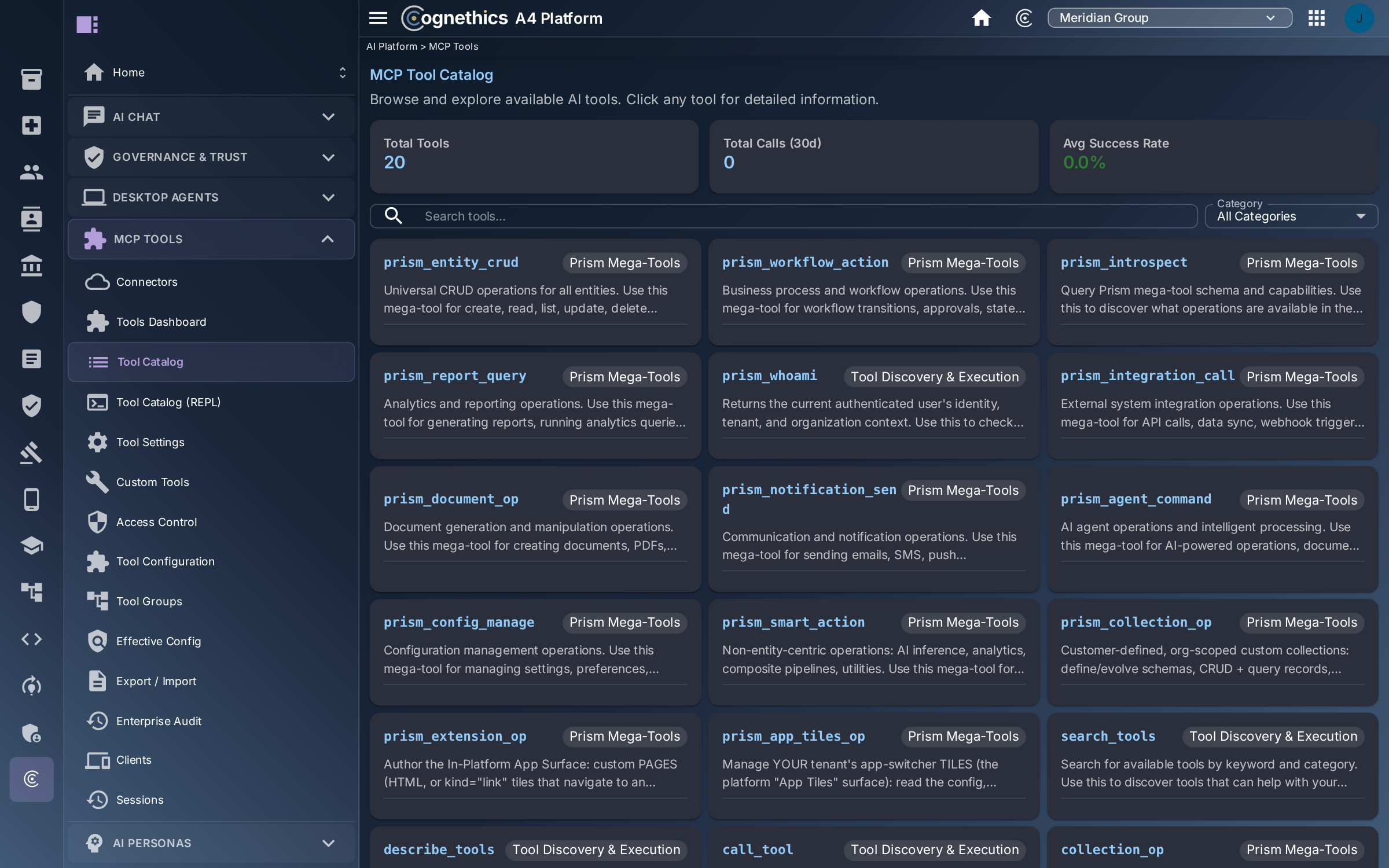 One catalog of everything your AI can do — Cognethics
