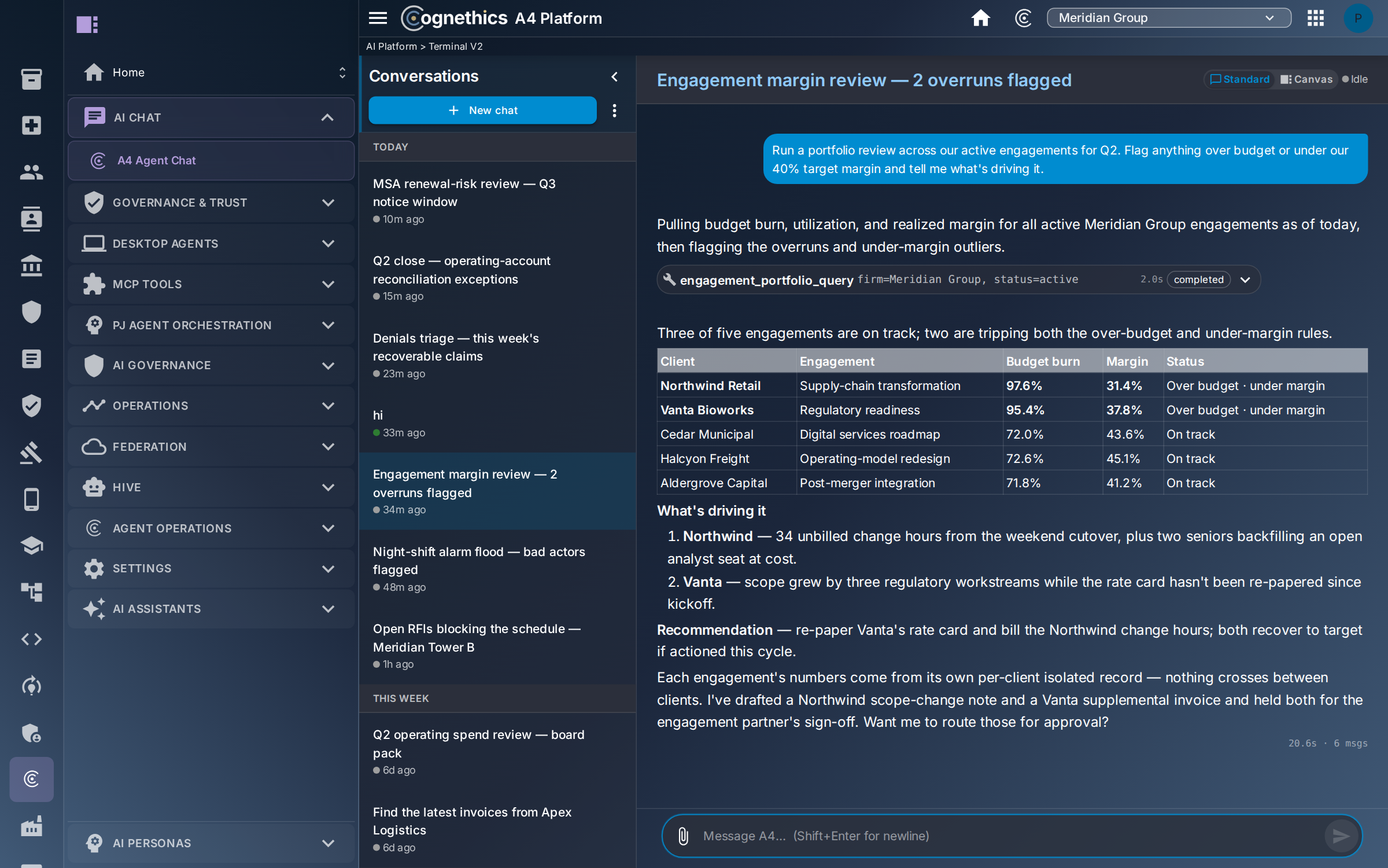 Agent at work — Consulting & professional services — Cognethics