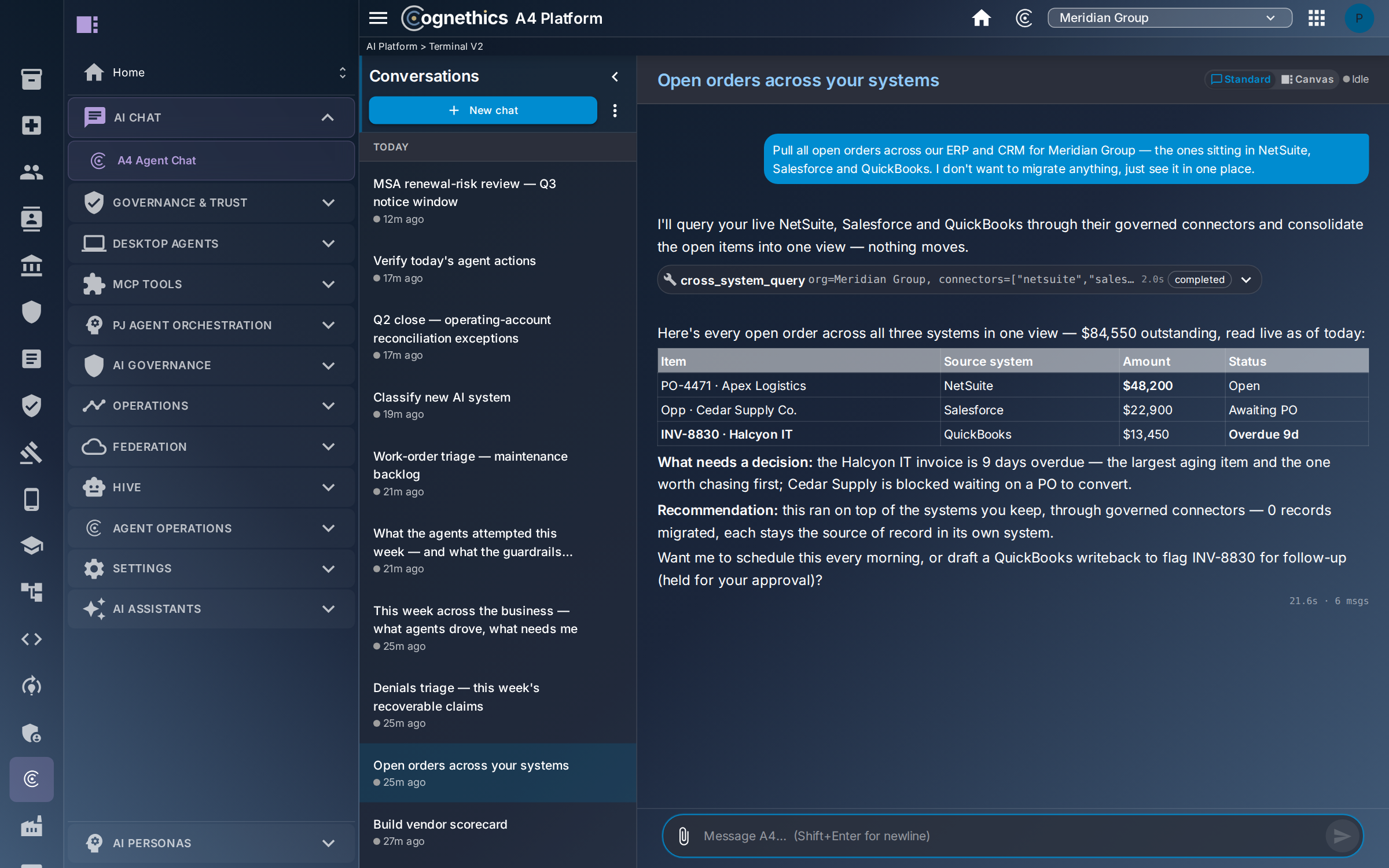 Agent at work — Run it your way — Cognethics
